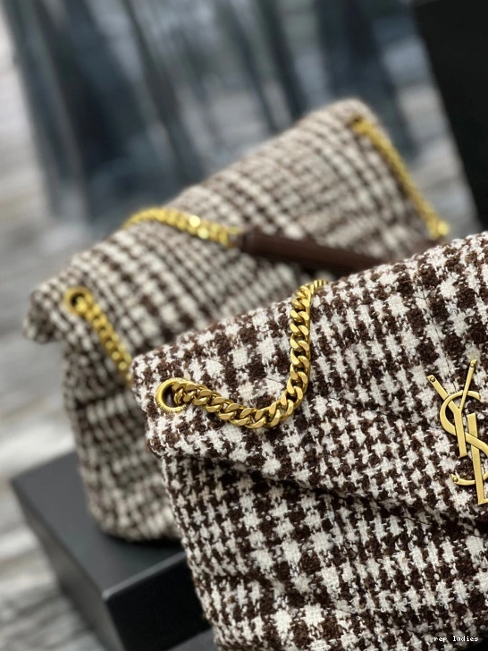 Repzbay REP YSL PUFFER CHAIN BAG MEDIUM 0809